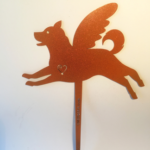 Shiba Inu Pet Angel garden marker