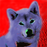 Shiba Inu Pop Art Painting